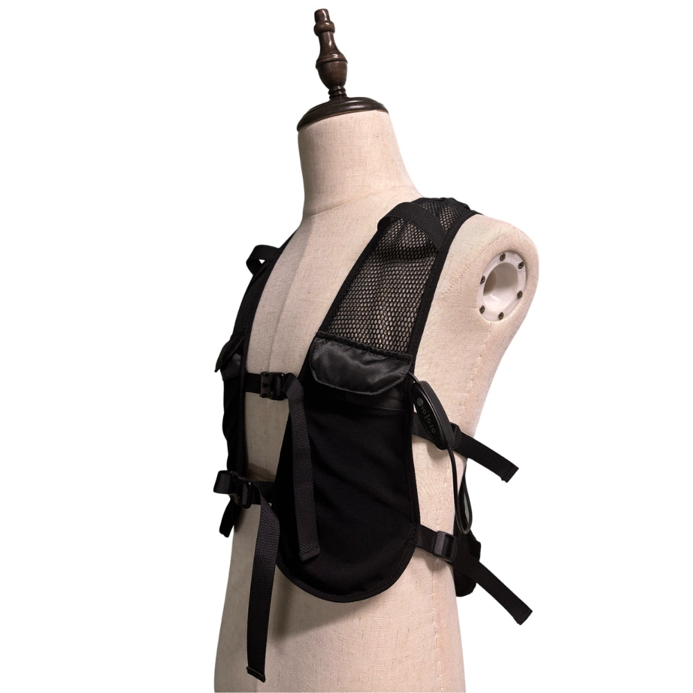 SenmiCool V2 TEC Cooling Vest | Single Cooling Kit | Dual-Turbine Circulating Air Cooling System | Outdoor & Industrial Wearable Cooling Solution