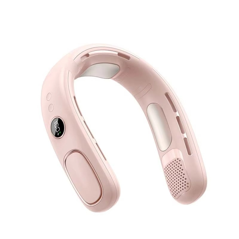 N90 Semiconductor Refrigeration Hanging Neck Fan USB Charging Bladeless Air Conditioning Fan Outdoor Portable