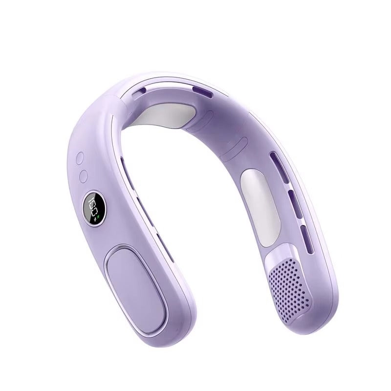 N90 Semiconductor Refrigeration Hanging Neck Fan USB Charging Bladeless Air Conditioning Fan Outdoor Portable