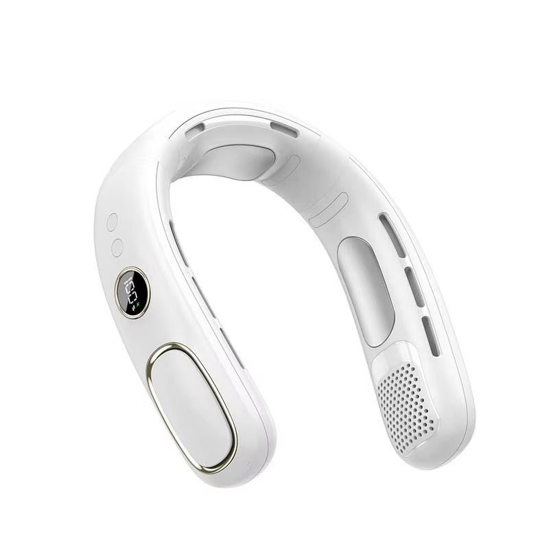 N90 Semiconductor Refrigeration Hanging Neck Fan USB Charging Bladeless Air Conditioning Fan Outdoor Portable
