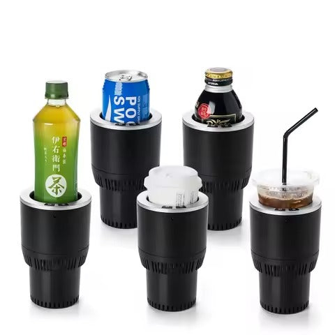 SenmiCool SM301 Smart Car Heating & Cooling Cup | Dual-Mode Thermoelectric Cup with Simple Controls | 12V Plug-in Car Beverage Warmer & Cooler