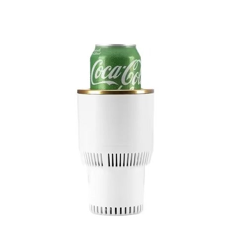 SenmiCool SM301 Smart Car Heating & Cooling Cup | Dual-Mode Thermoelectric Cup with Simple Controls | 12V Plug-in Car Beverage Warmer & Cooler